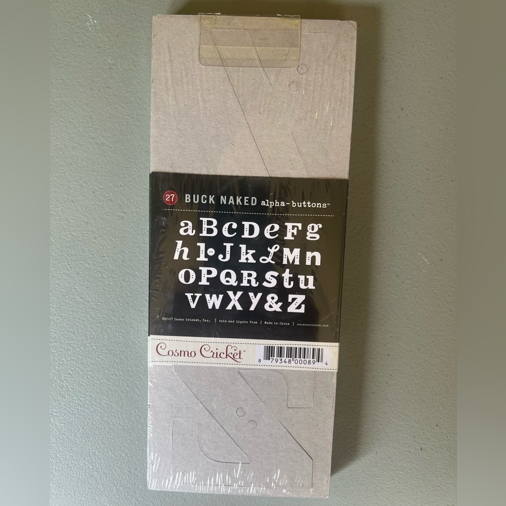 Chip Board Letters